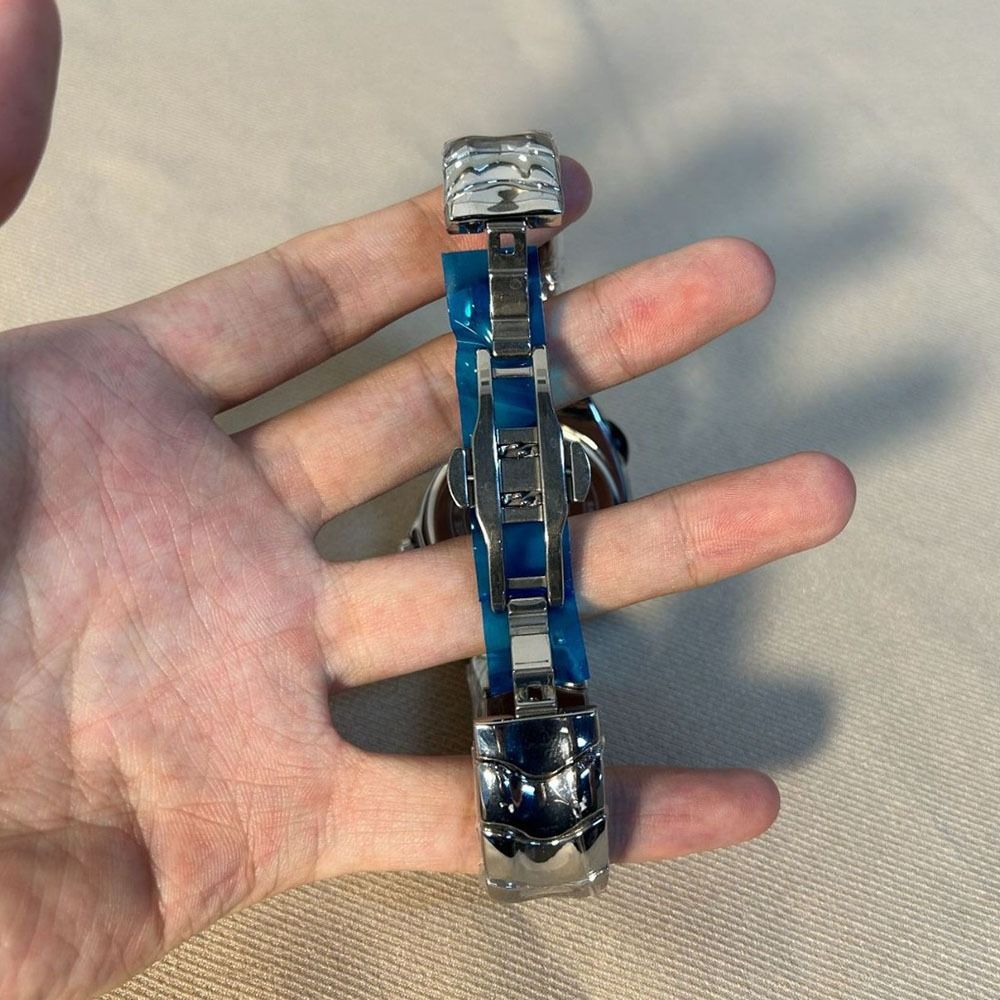 ステンレススチールストラップメンズ腕時計防水シルバークォーツ - Smartwatch Watches For Men Digital のレビューと価格