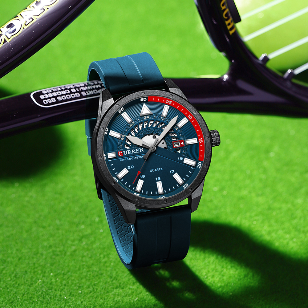 カレン腕時計男性用トップブランドの高級メンズ腕時計レザークォ - Smartwatch Watches For Men Brands のレビューと価格