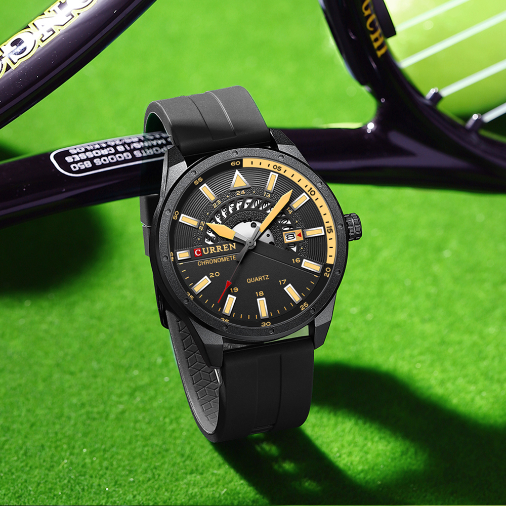カレン腕時計男性用トップブランドの高級メンズ腕時計レザークォ - Smartwatch Watches For Men Brands のレビューと価格
