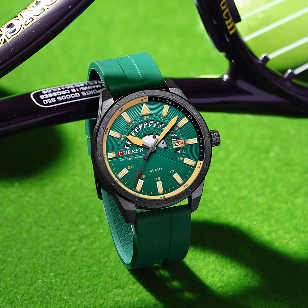カレン腕時計男性用トップブランドの高級メンズ腕時計レザークォ - Smartwatch Watches For Men Brands のレビューと価格