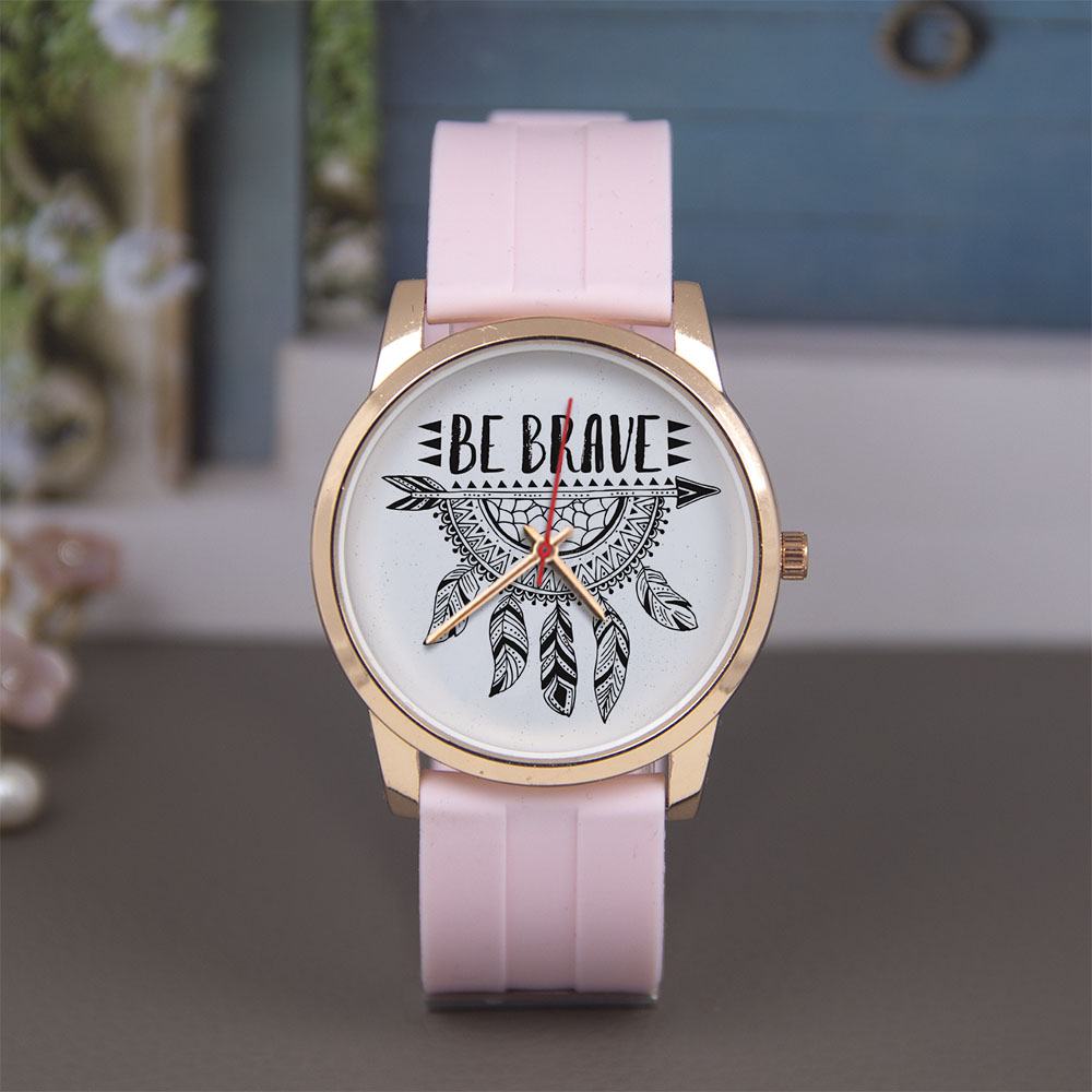 アロークールギフト 45/38 ミリメートルローズゴールド腕 - Leather Watch Strap のレビューと価格