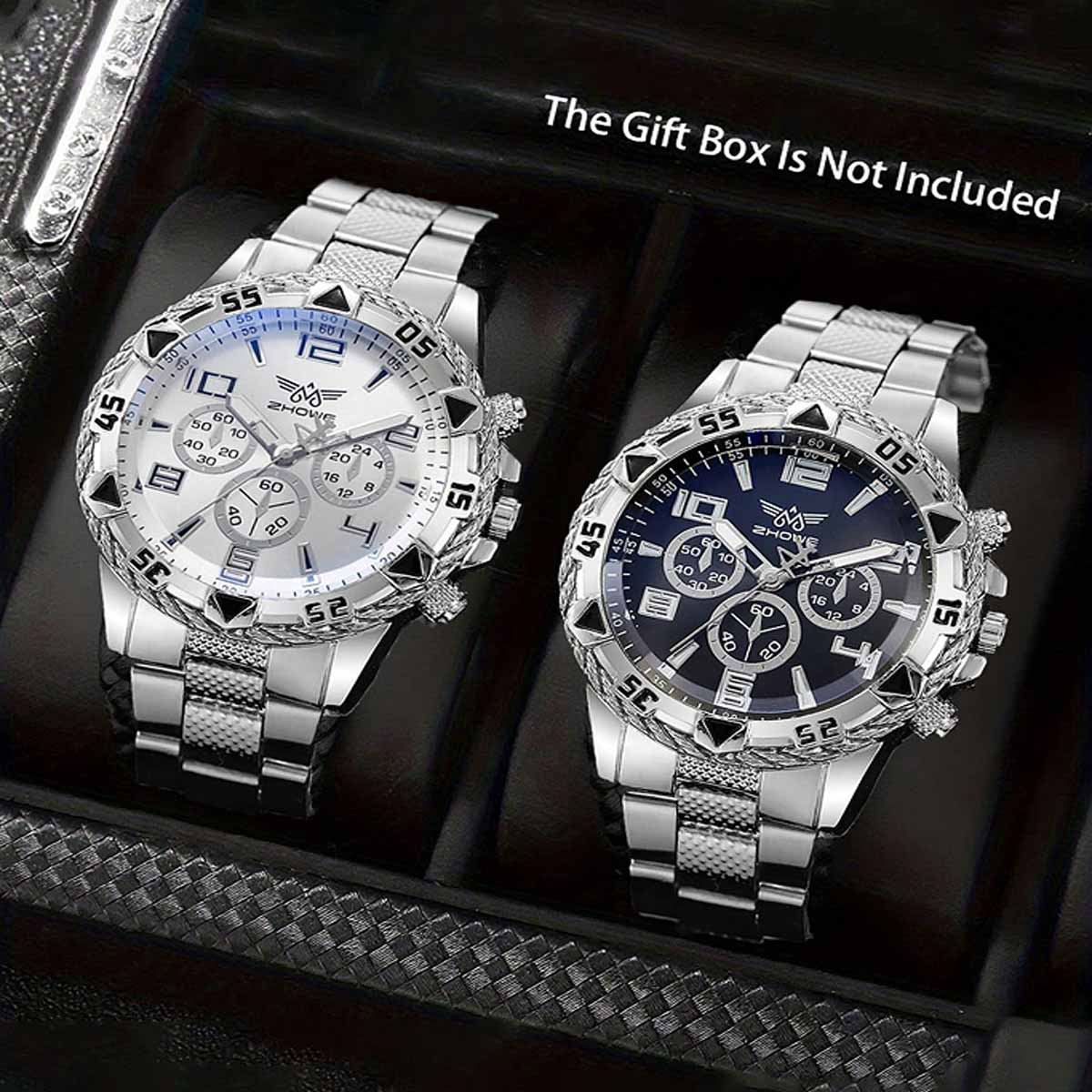 2個/セット メンズ ビジネスウォッチ ファッション アラビ - Smartwatch Watches For Men Digital のレビューと価格