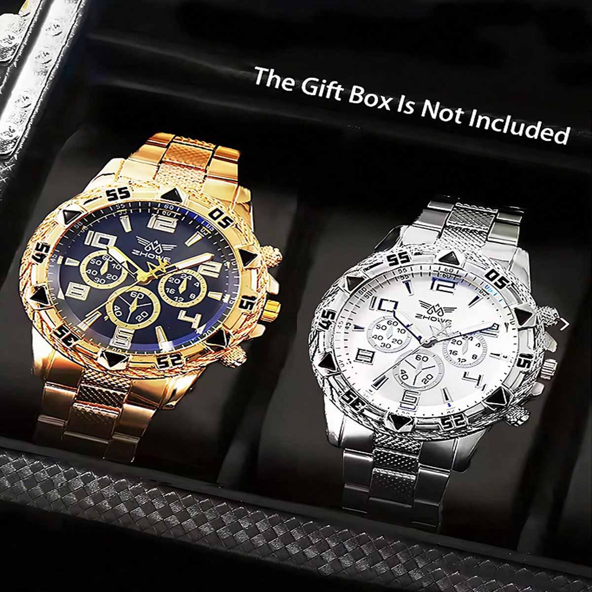 2個/セット メンズ ビジネスウォッチ ファッション アラビ - Smartwatch Watches For Men Digital のレビューと価格
