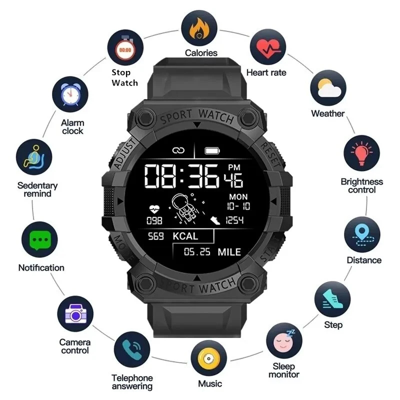 2025 新しいスマートウォッチ健康心拍数 Bluetoot - Watch Smart Y56 のレビューと価格