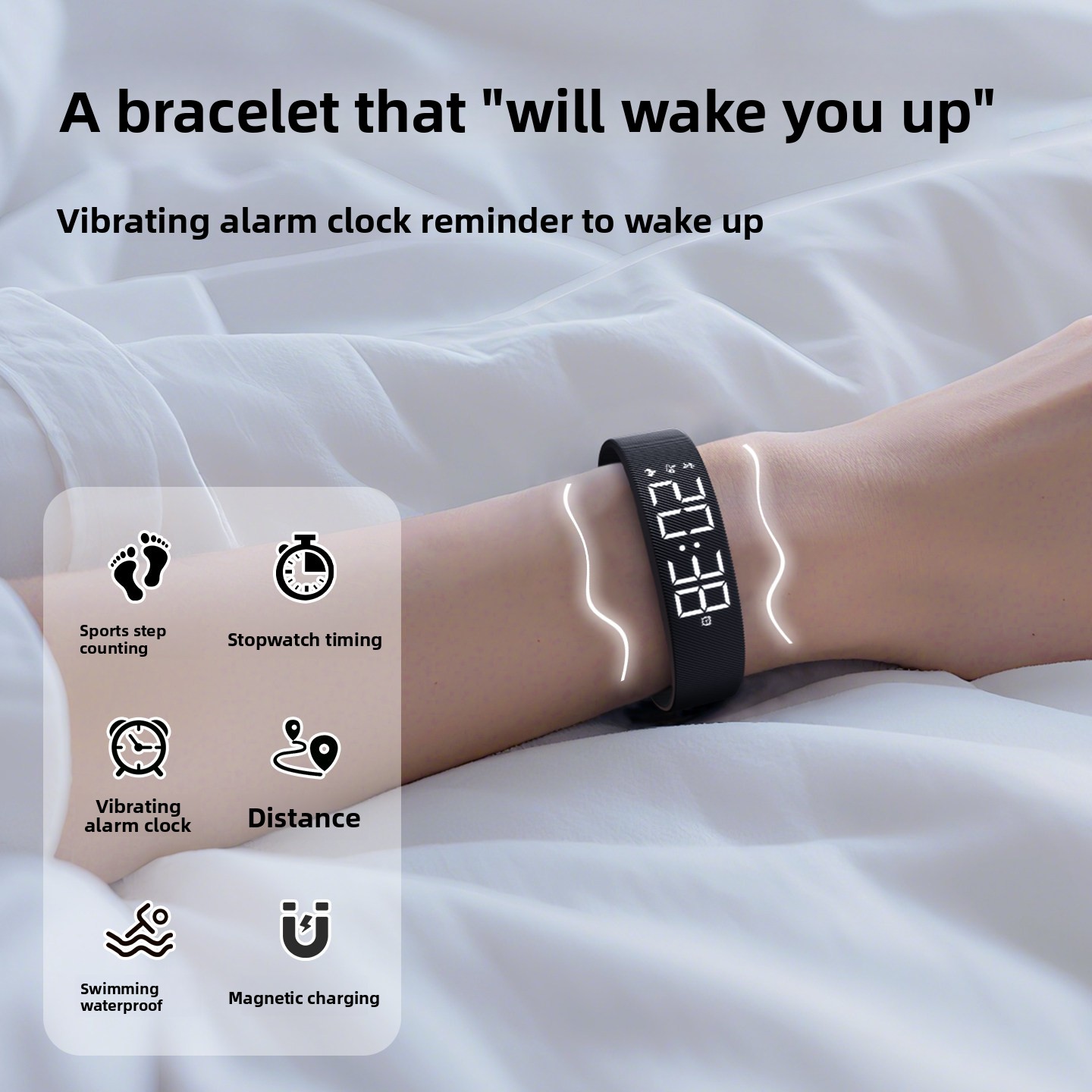 2026年新型韓国製シンプル腕時計防水水泳振動アラーム子供用 - Smartwatch Digital Watches For Kid Boy With Alarm のレビューと価格