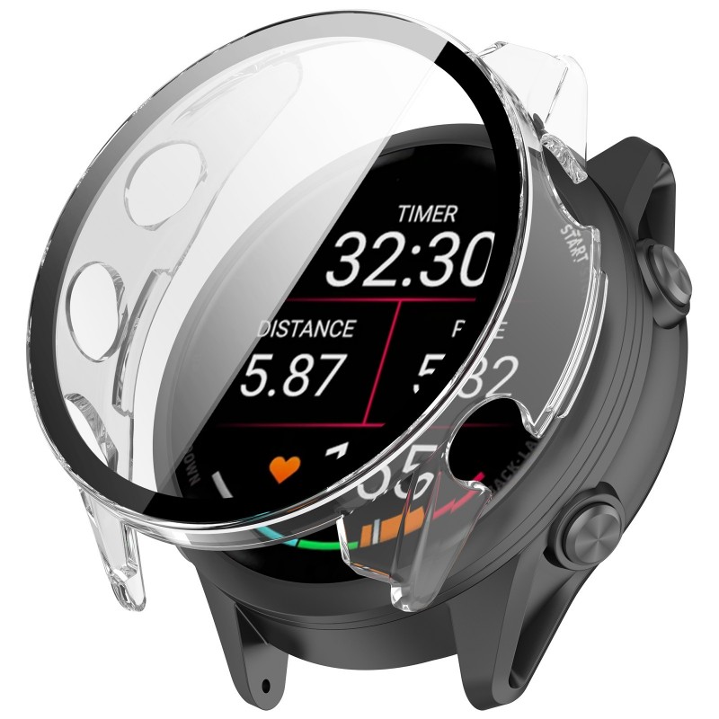 強化ガラスケース Garmin Forerunner 570 - Smartwatch English のレビューと価格