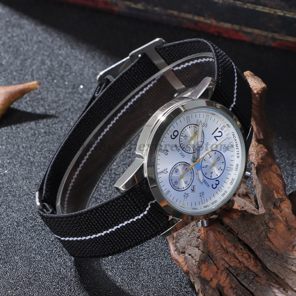 フランス軍パラシュートバッグ弾性ナイロン時計ストラップ 18 - Watches Rolex Smartwatch のレビューと価格